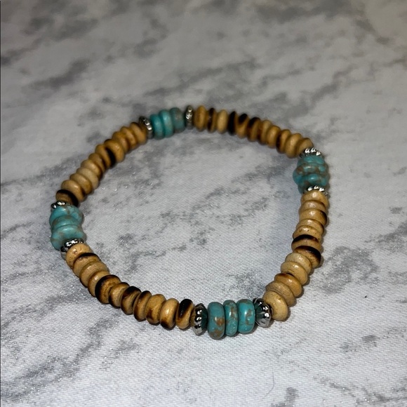 Women’s Stretchy Boho Surfer Hippie Bracelet 11* 43025 - Picture 1 of 2